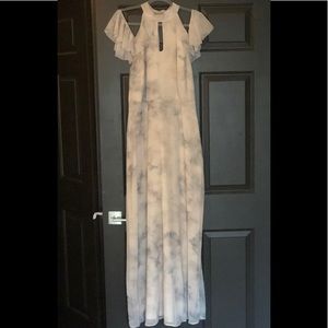 LC Lauren Conrad Watercolor Maxi Dress